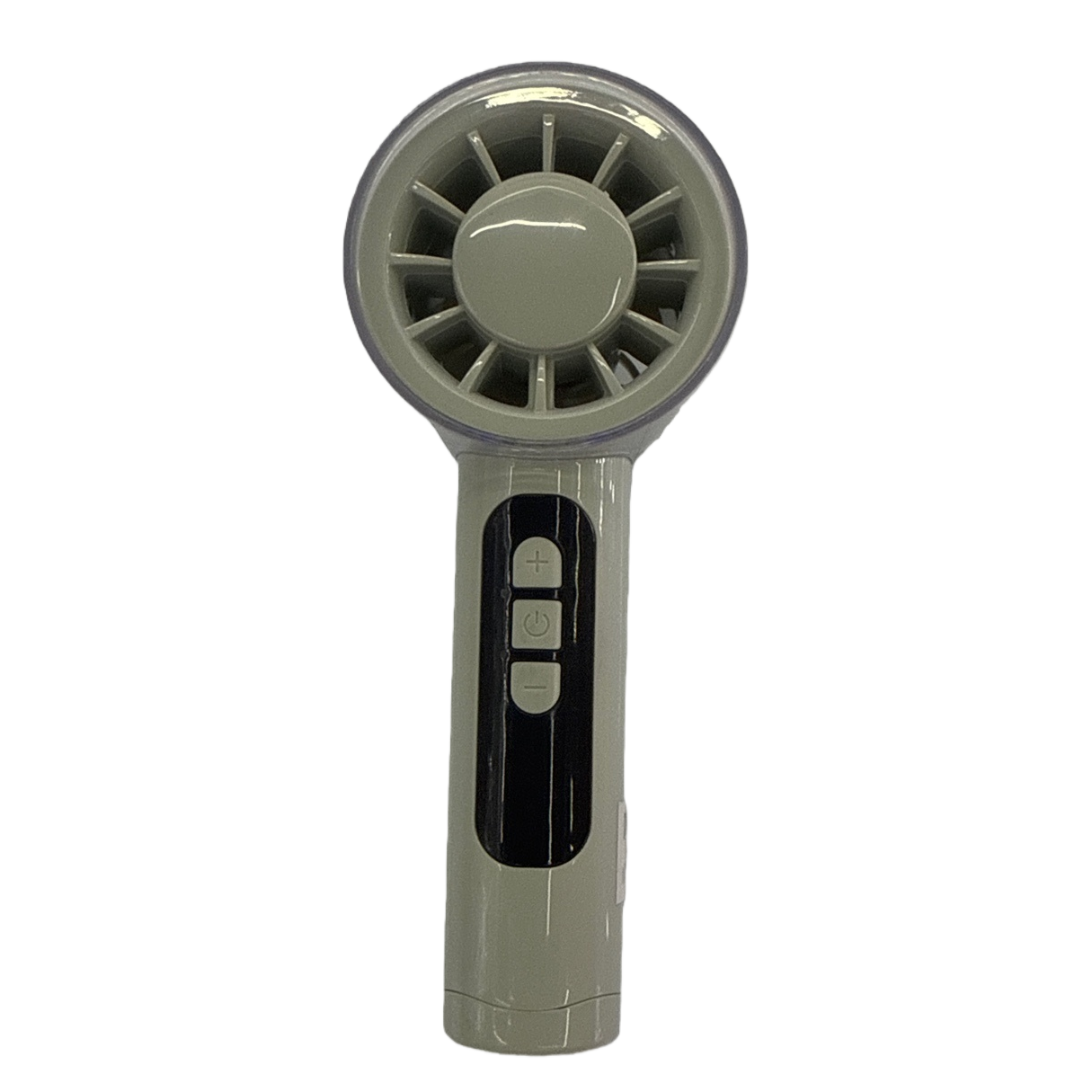 The handheld portable fan is compact, quiet, charging, USB, and has dual wind speeds Item Picture