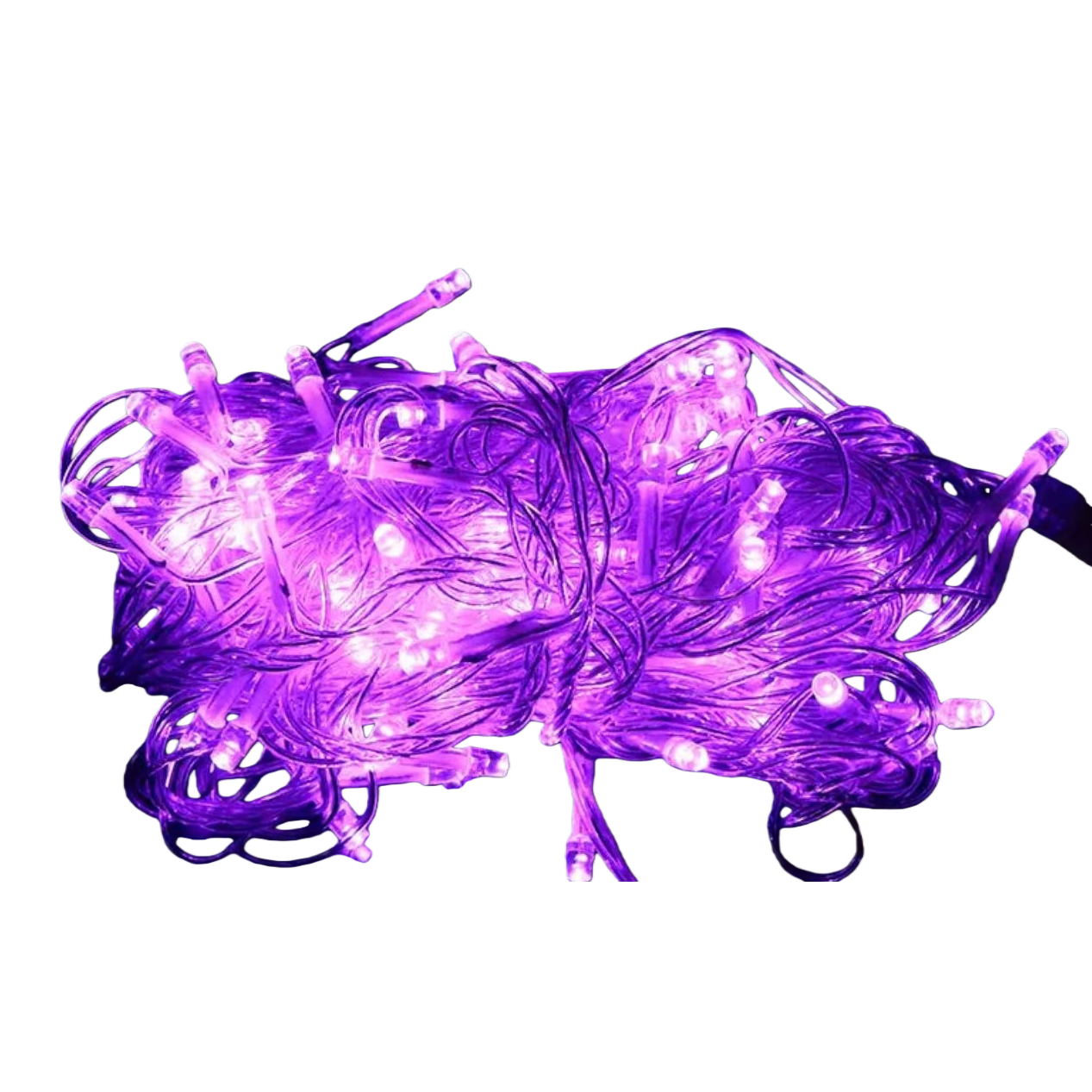 Purple light string decorative atmosphere light, waterproof outdoor and indoor LED light string Item Picture
