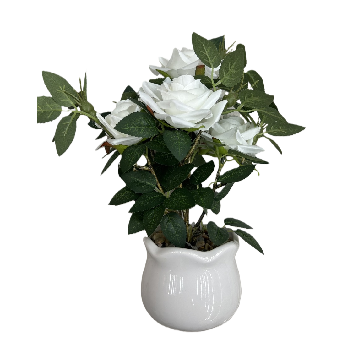 A fresh imported and fresh-keeping floral gift of white roses for my girlfriend on Mother's Day Item Picture