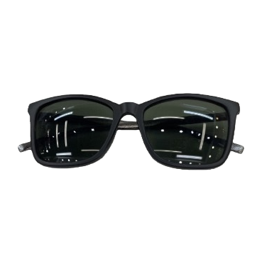 Black square sunglasses with metal frames are light, comfortable and specially designed for outdoor cycling Item Picture