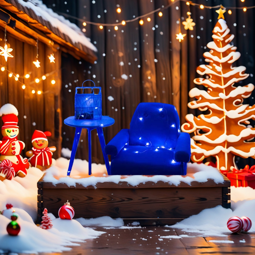 Blue light decorative string, bedroom atmosphere, window decoration, festive atmosphere decoration Application Scenario