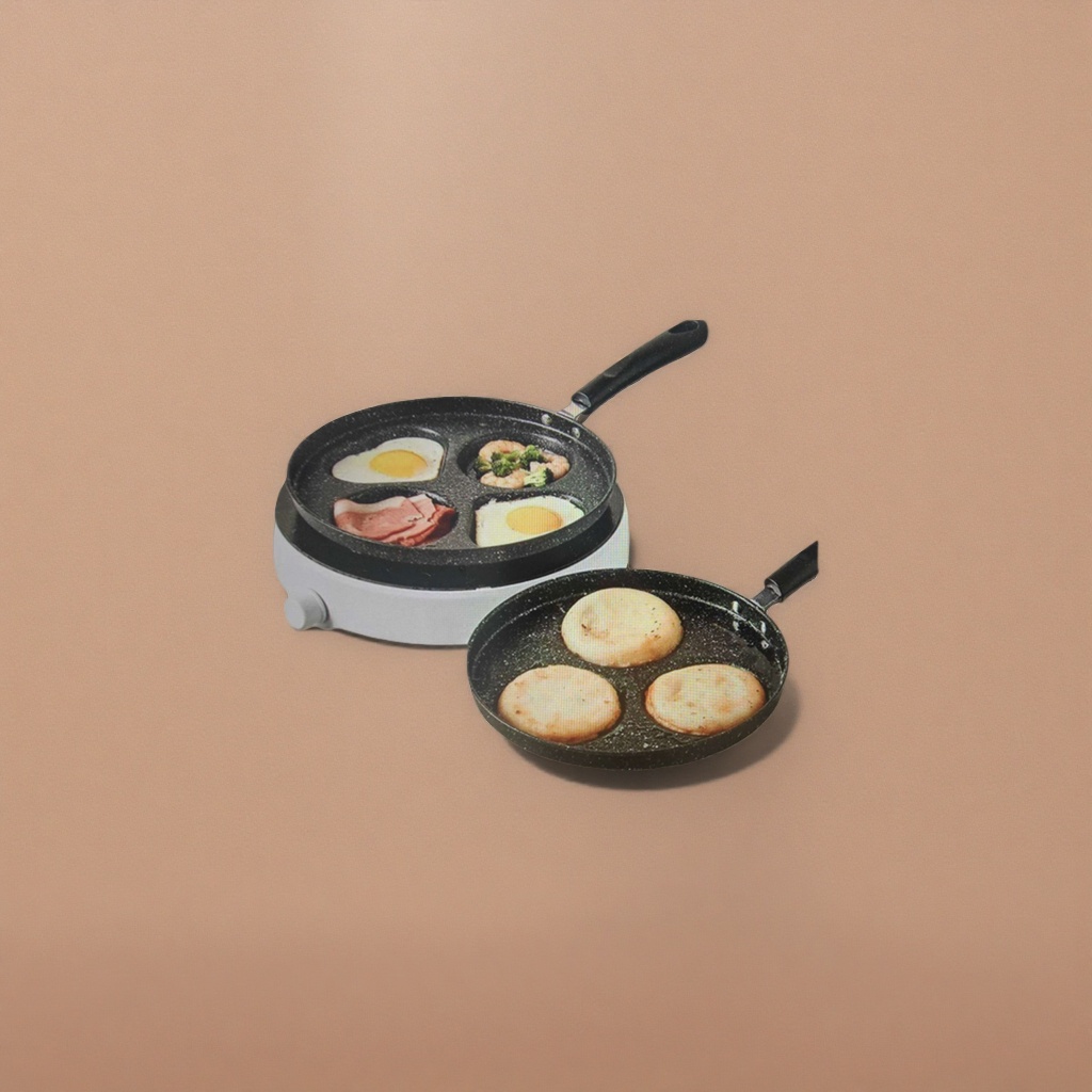 Supor frying pan, non-stick, 28cm household flat pan, special kitchen cookware for frying eggs and stir-frying Specification image