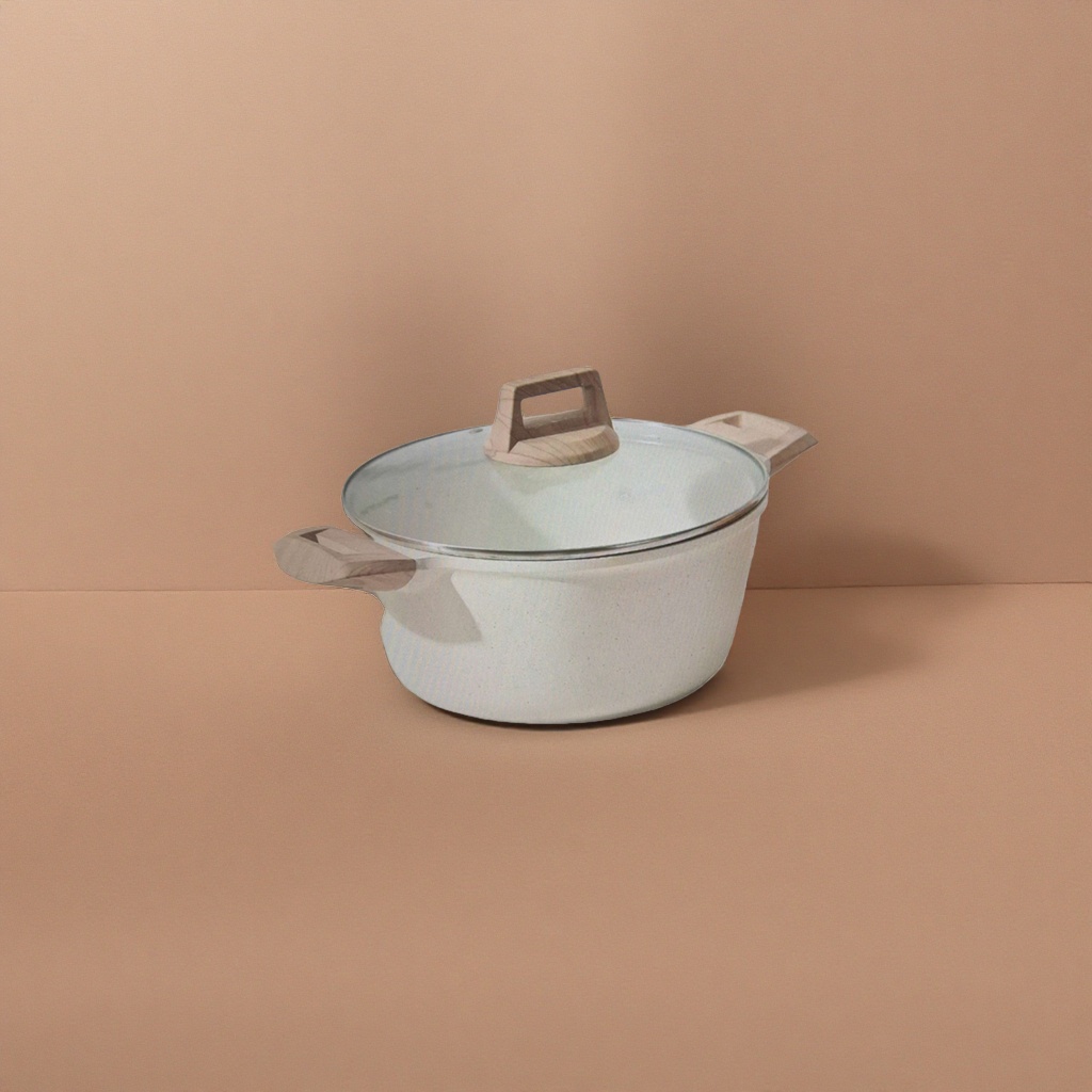 White cookware, stainless steel woks, household frying pans, soup POTS, multi-functional cookware