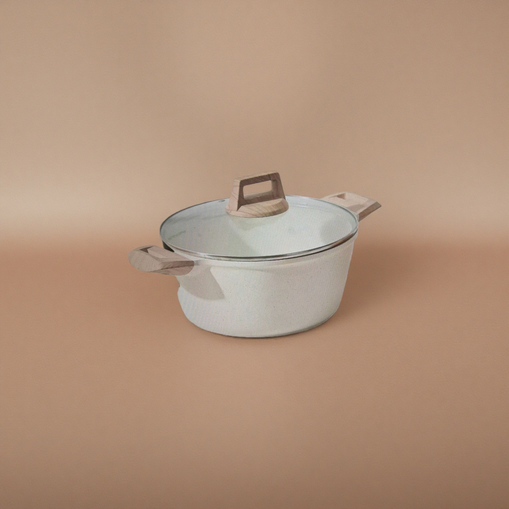 White cookware, stainless steel woks, household frying pans, soup POTS, multi-functional cookware Specification image