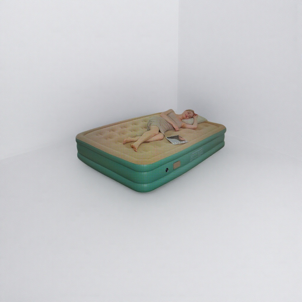 充气床垫 加厚便携双人充气床家用旅行户外野营 inflatable bed
