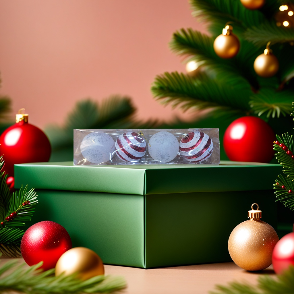 圣诞装饰品实物图