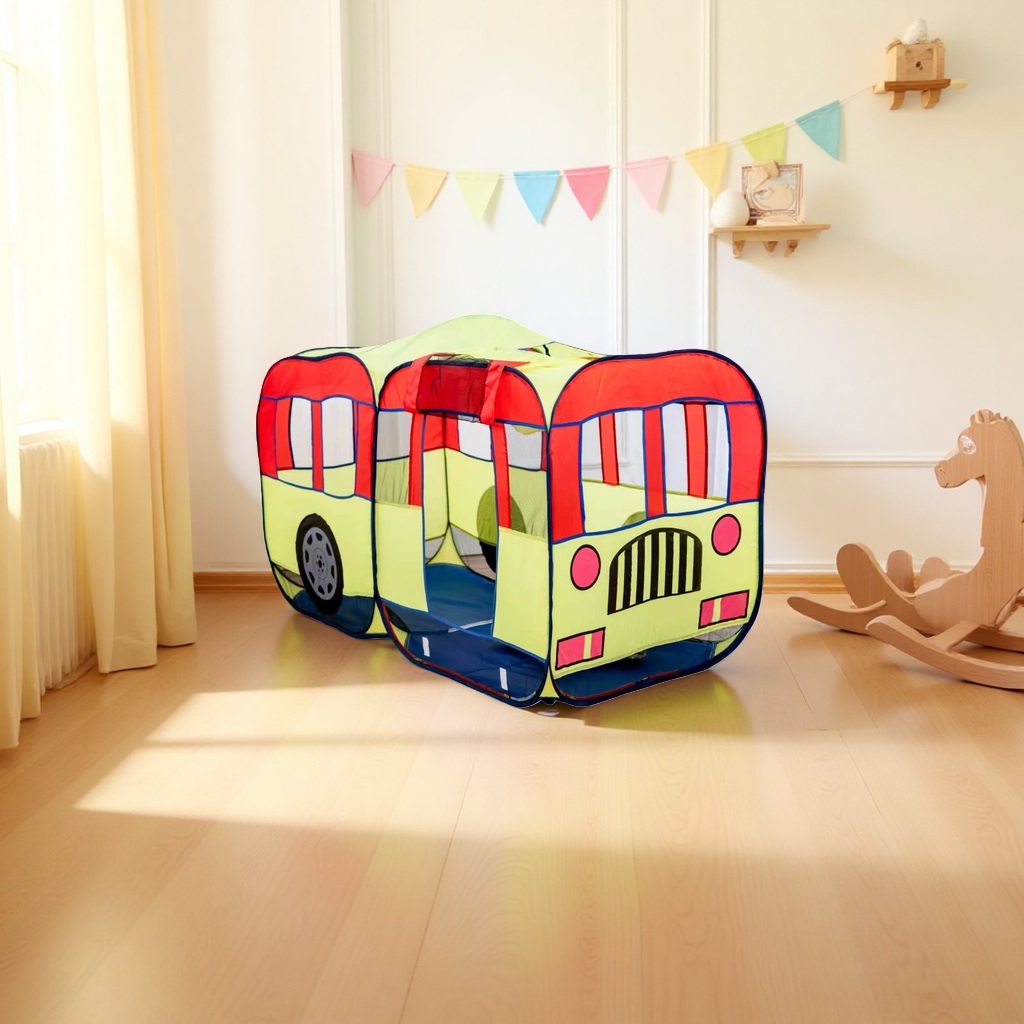 Children's toy car tent, foldable and portable, outdoor and indoor play house details Picture
