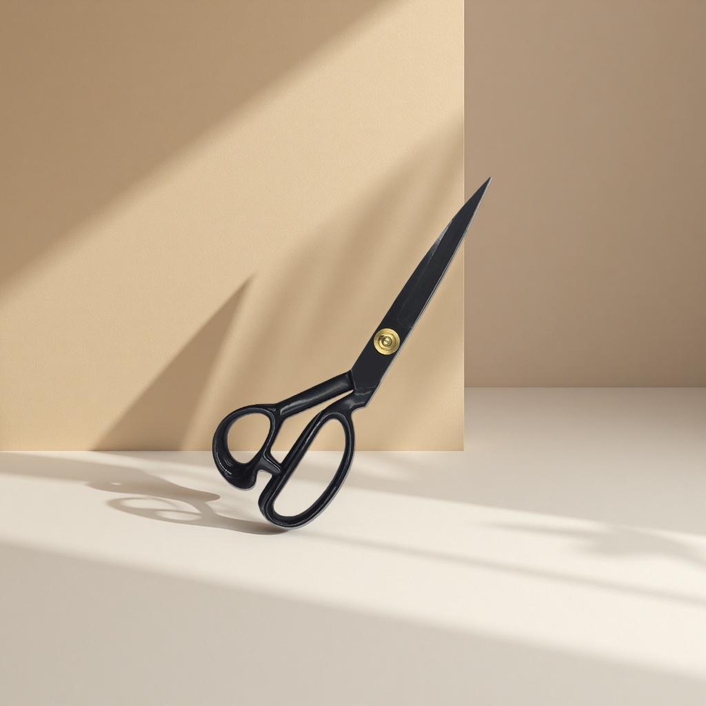 Stainless steel sharp household scissors 20cm multi-functional fabric cutting and paper-cutting scissors Application Scenario