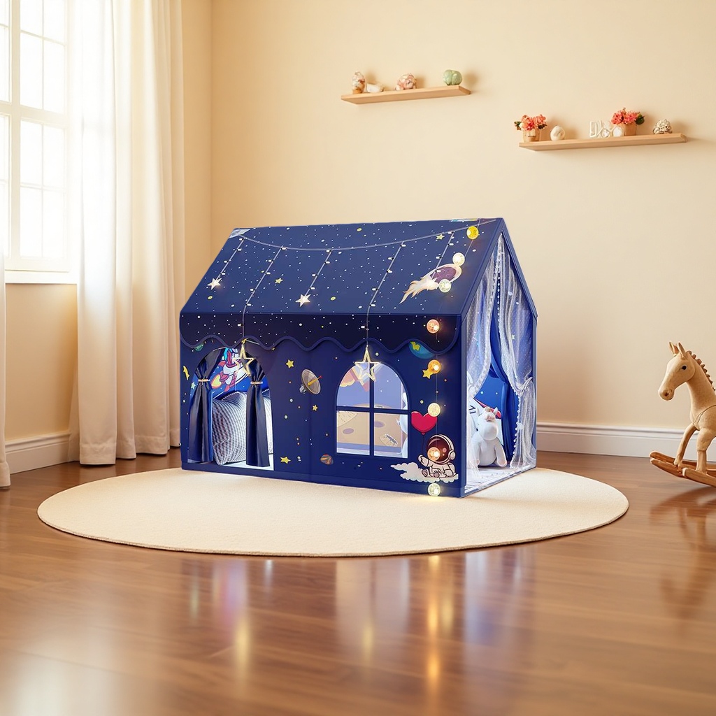 Children's tent, foldable and portable, baby play house, anti-tipping, safe, environmentally friendly and odorless Specification image