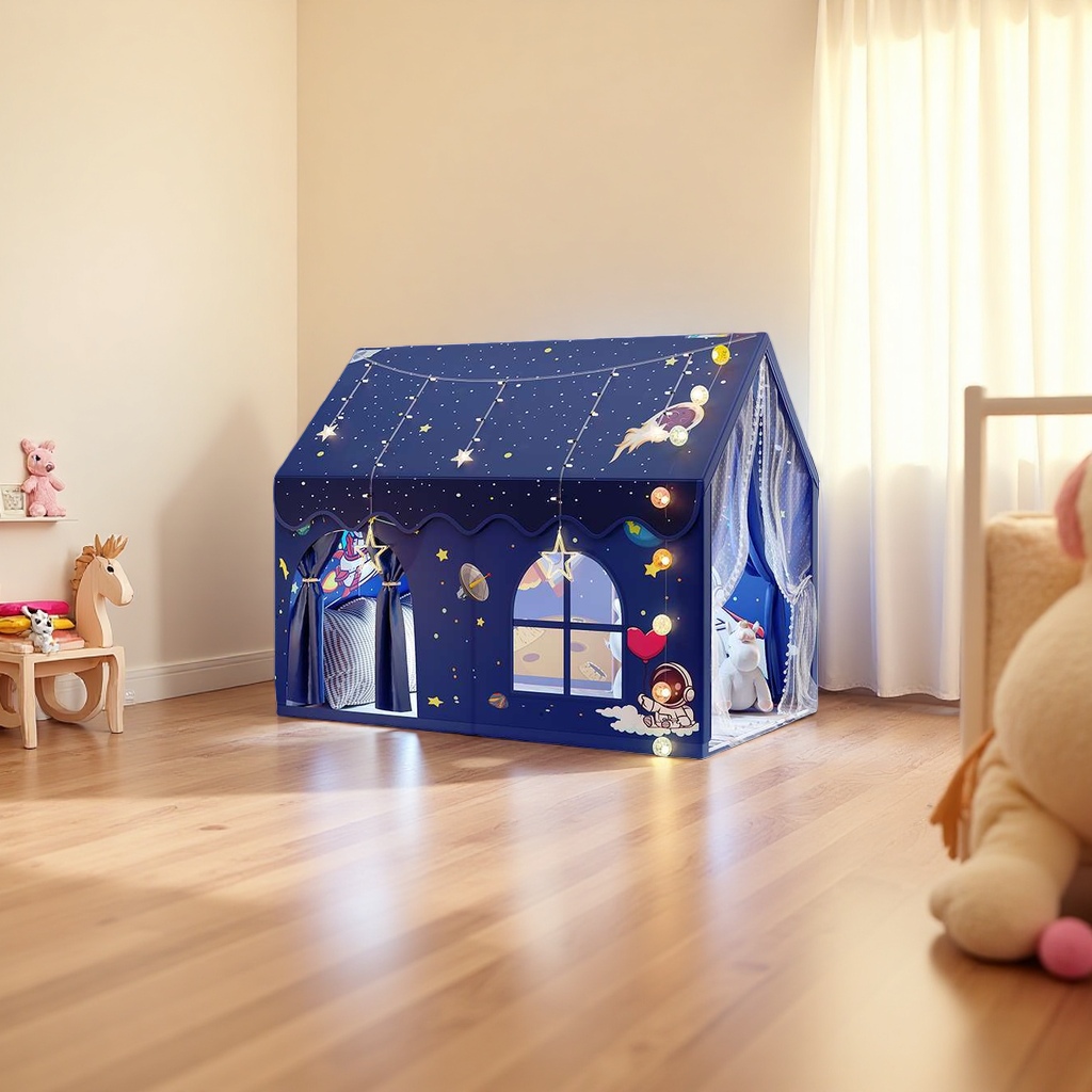 Children's tent, foldable and portable, baby play house, anti-tipping, safe, environmentally friendly and odorless details Picture