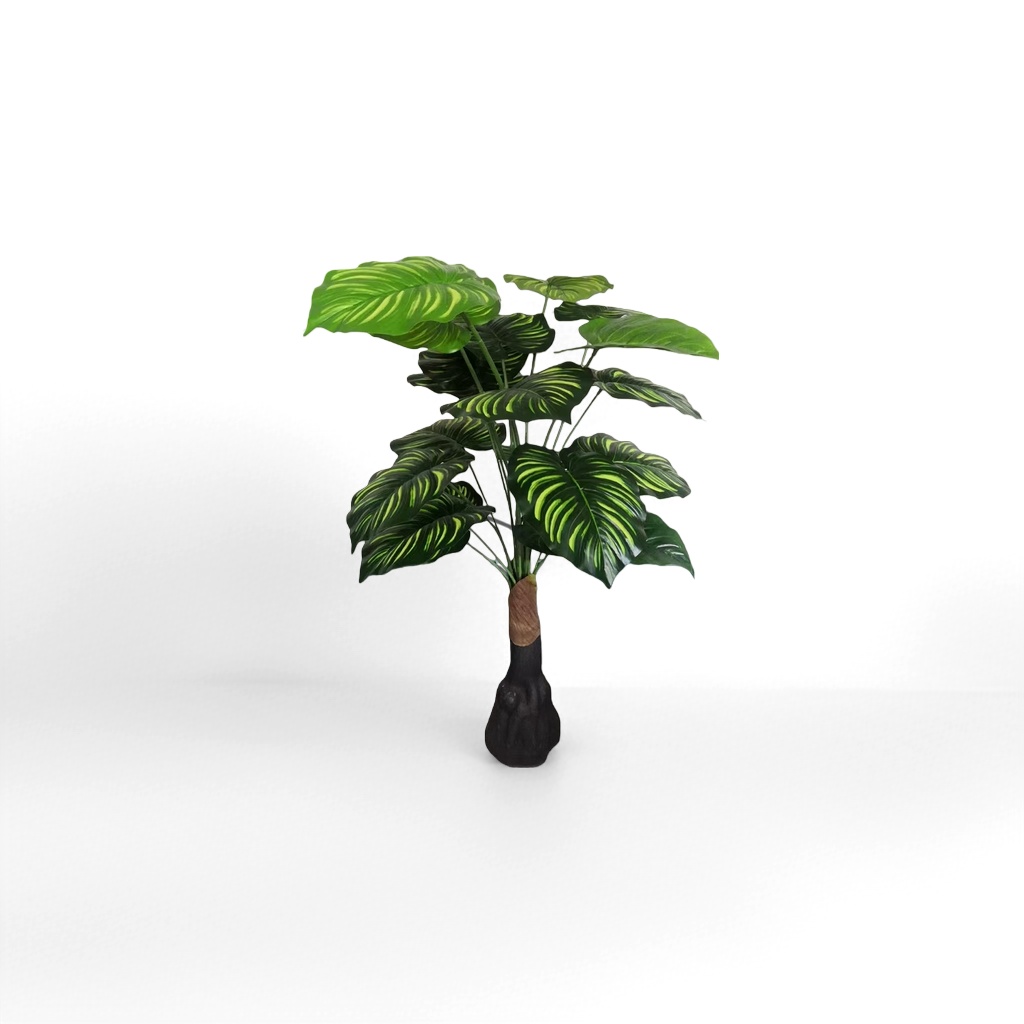绿色植物仿真绿植盆栽PVC材质客厅卧室桌面装饰