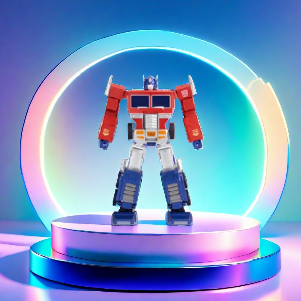 Losen Programming Robot Optimus Prime Flagship Edition English Version Application Scenario