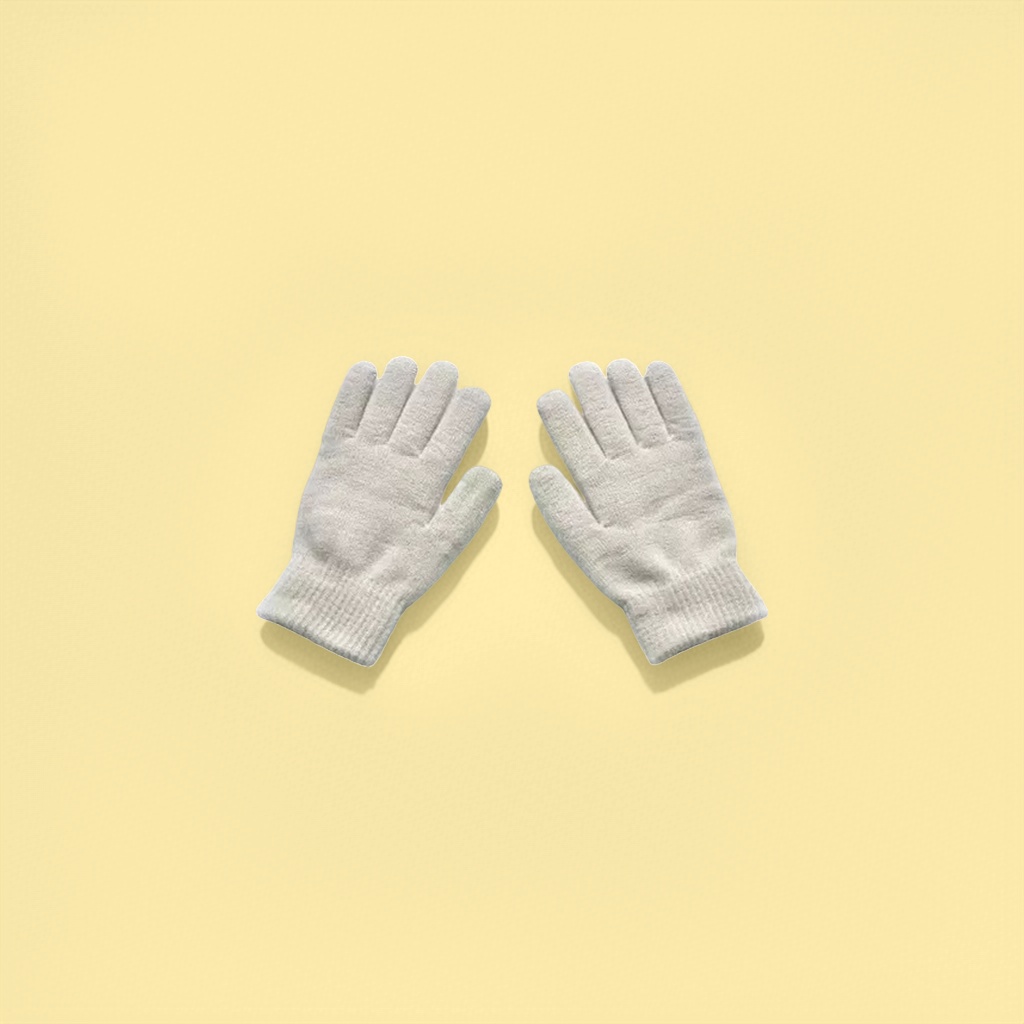 White pure cotton gloves for both men and women, anti-slip and breathable, daily labor protection work gloves Specification image
