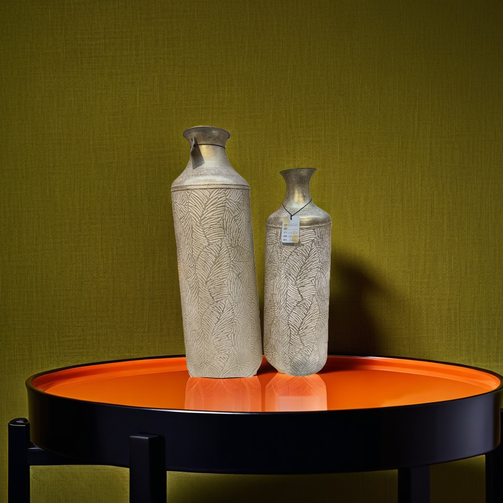 Decorative metal vases, living room ornaments, Nordic style, simple and modern home flower arrangements Specification image