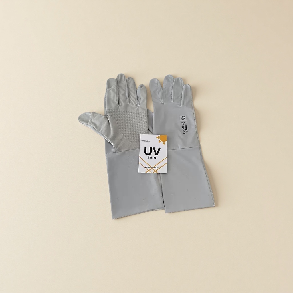 Guantes de protección solar mujeres primavera verano slim transpirable protección uv ciclismo al aire libre deportes manos