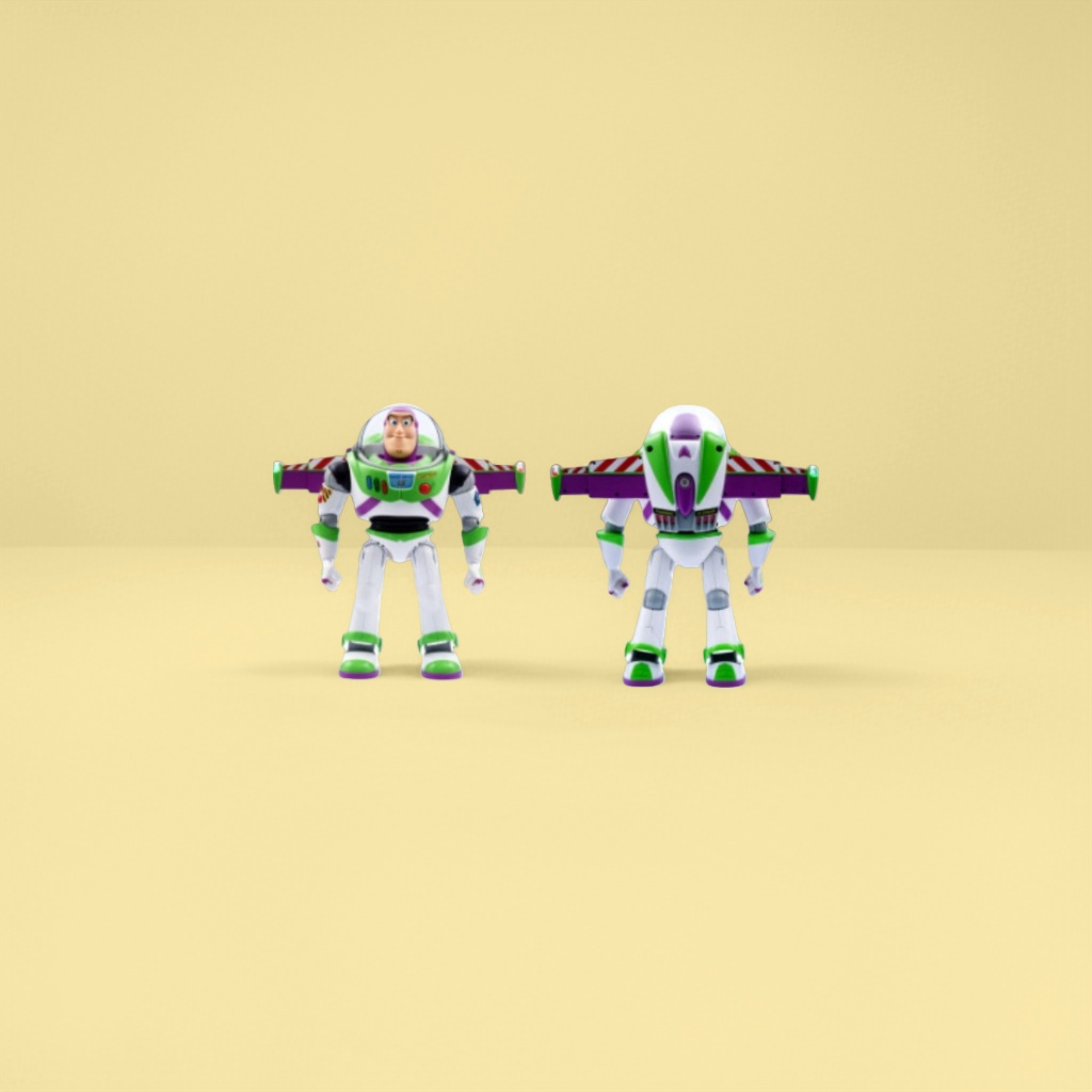 Lesen Programming Robot - Buzz Lightyear Cartoon Version 2 details Picture