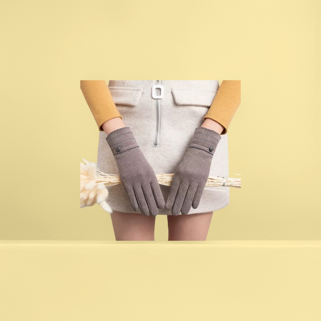 手套 保暖防滑加厚棉手套 男女通用秋冬户外图