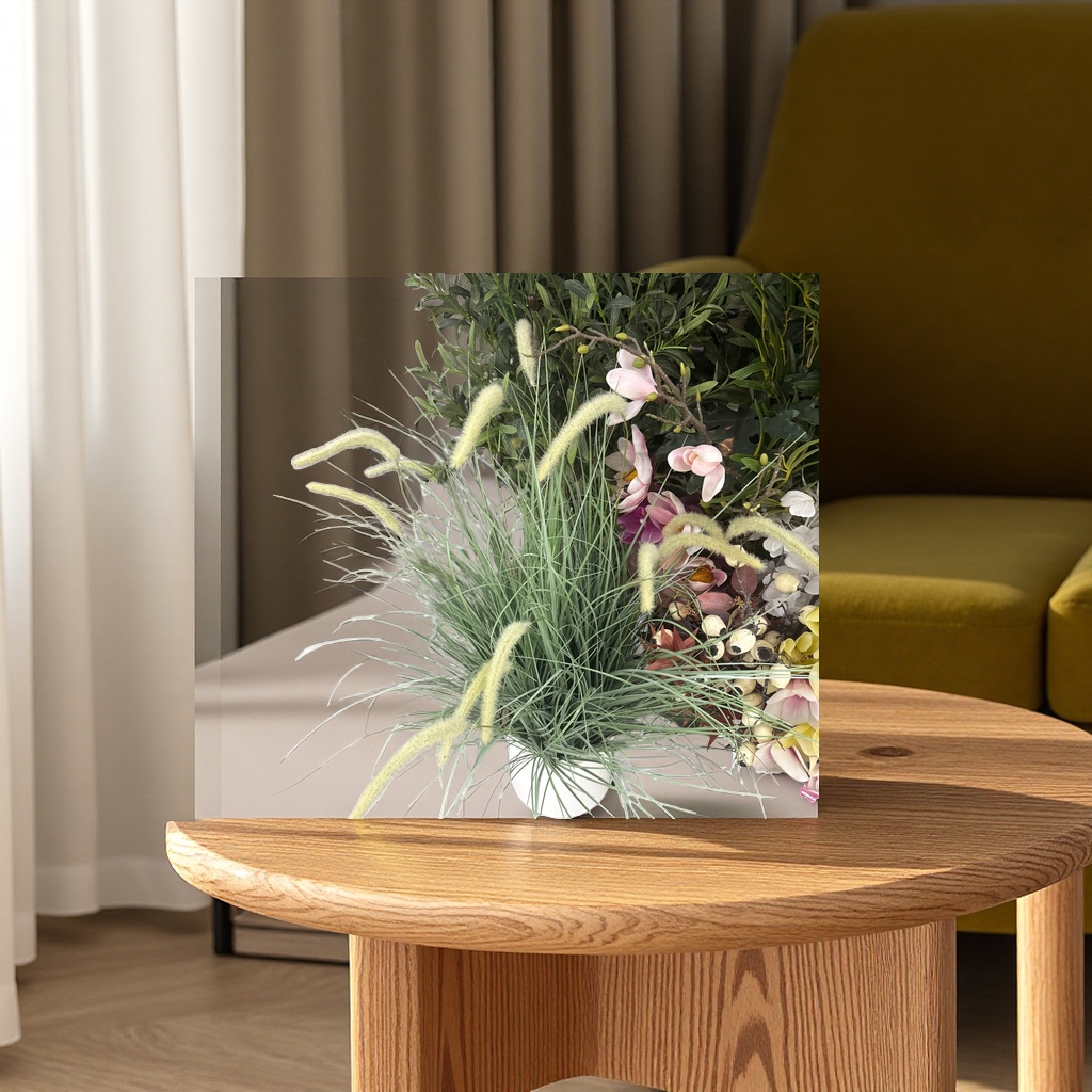 绿色草状植物仿真装饰摆件家居客厅阳台绿化 decor