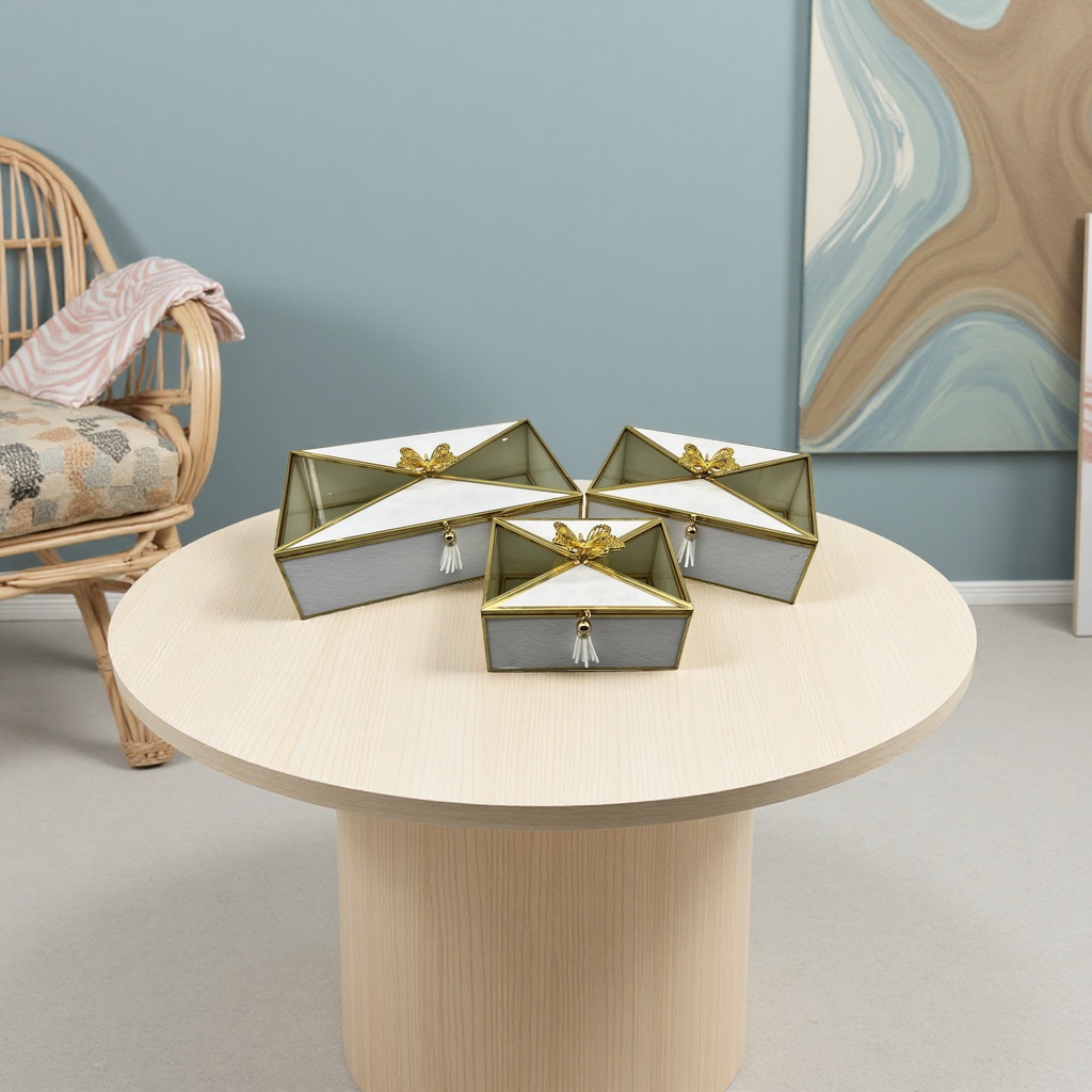 创意装饰盒 多功能收纳盒子 精美礼盒包装 家居摆件细节图