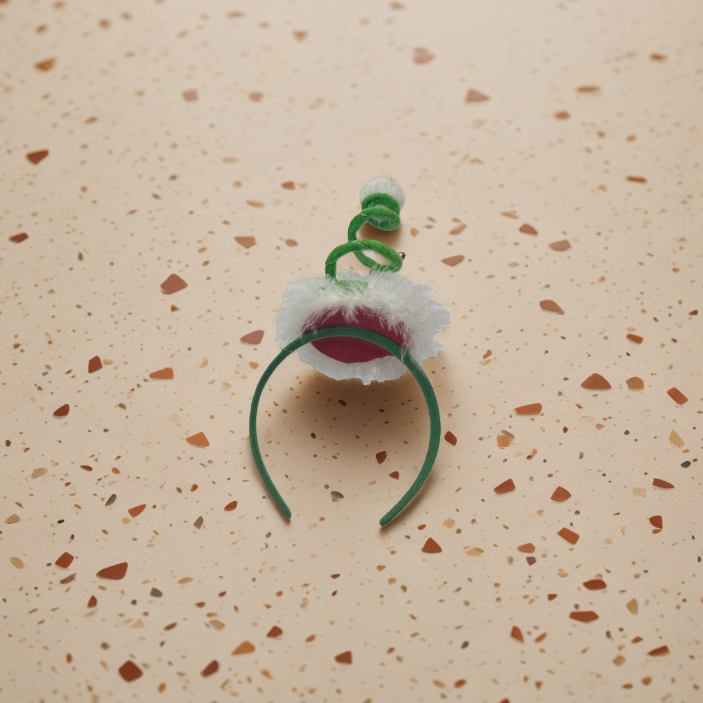 Christmas-themed hairbands, cute plush reindeer antler hairbands, suitable for both girls and adults