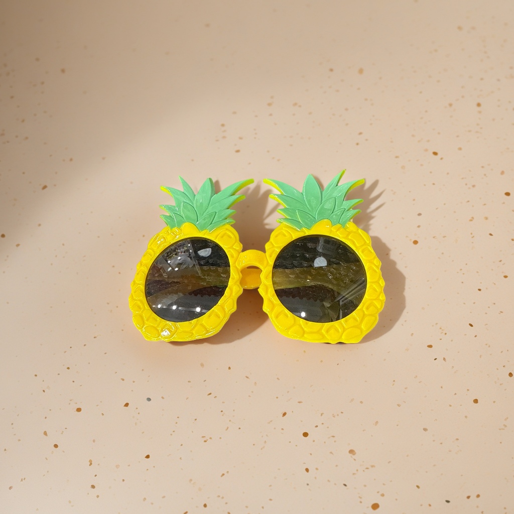 Pineapple-shaped sunglasses, fashionable and personalized UV protection sunglasses details Picture