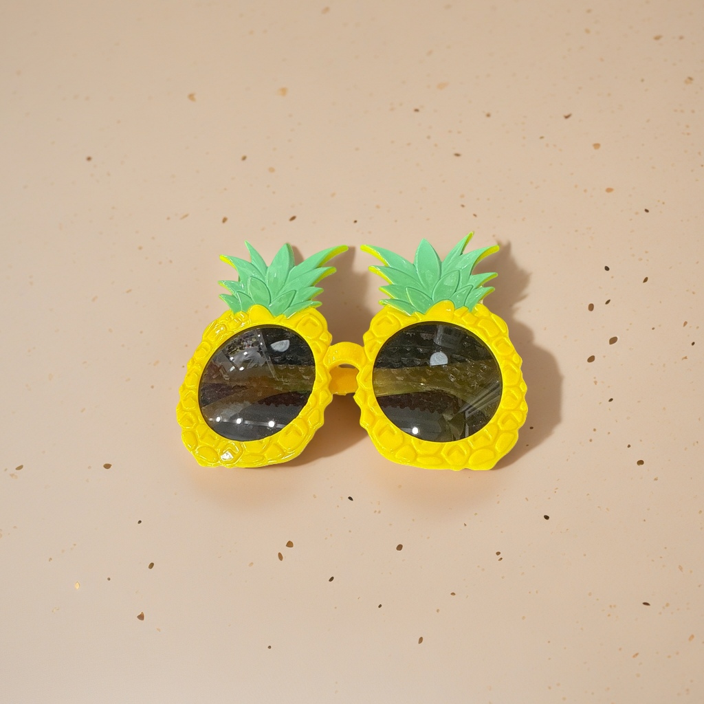Pineapple-shaped sunglasses, fashionable and personalized UV protection sunglasses Specification image