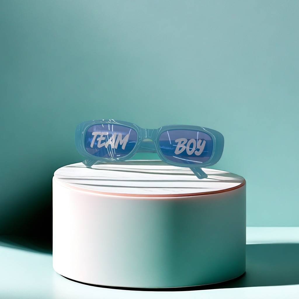 TEAM BOY blue sunglasses: Fashionable and trendy UV protection polarized sunglasses Specification image
