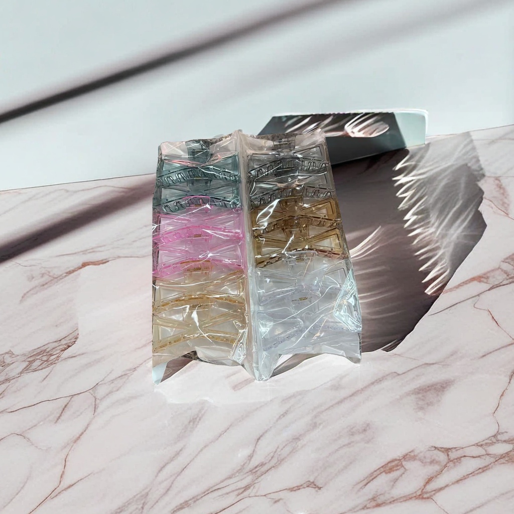 Colorful hair clips made of Korean alloy, anti-slip clips available in multiple colors for daily wear Specification image