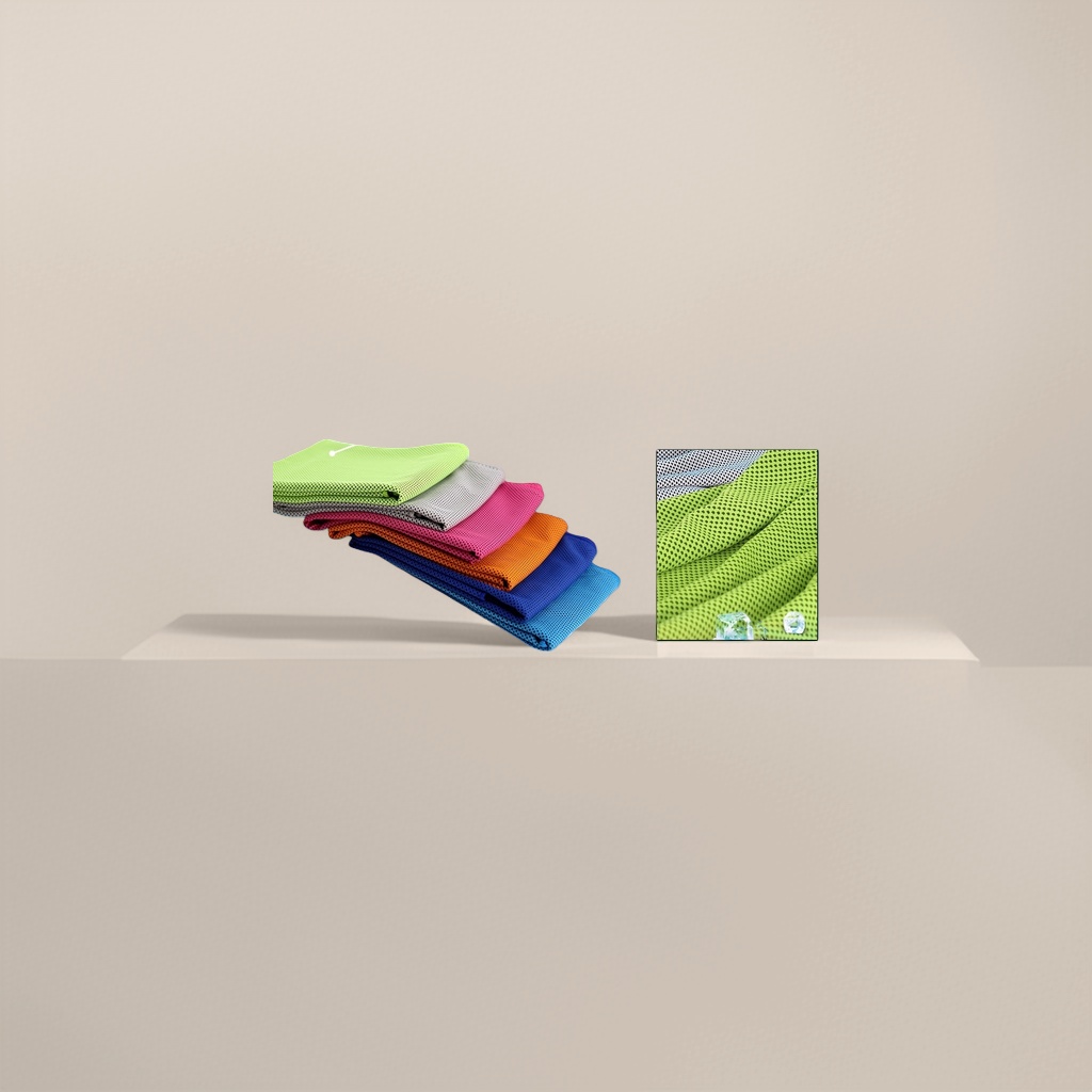 Sensación fría toalla deportiva verano fitness absorción de sudor absorción de agua transpirable toalla de yoga fría y fría velocidad seca sweat toalla Application Scenario
