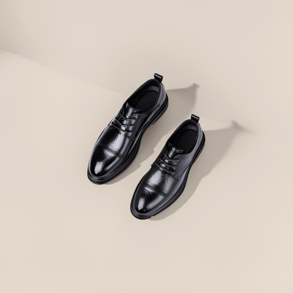 皮鞋/温州皮鞋/shoes/小白鞋男士夏季休闲/真皮鞋子白底实物图