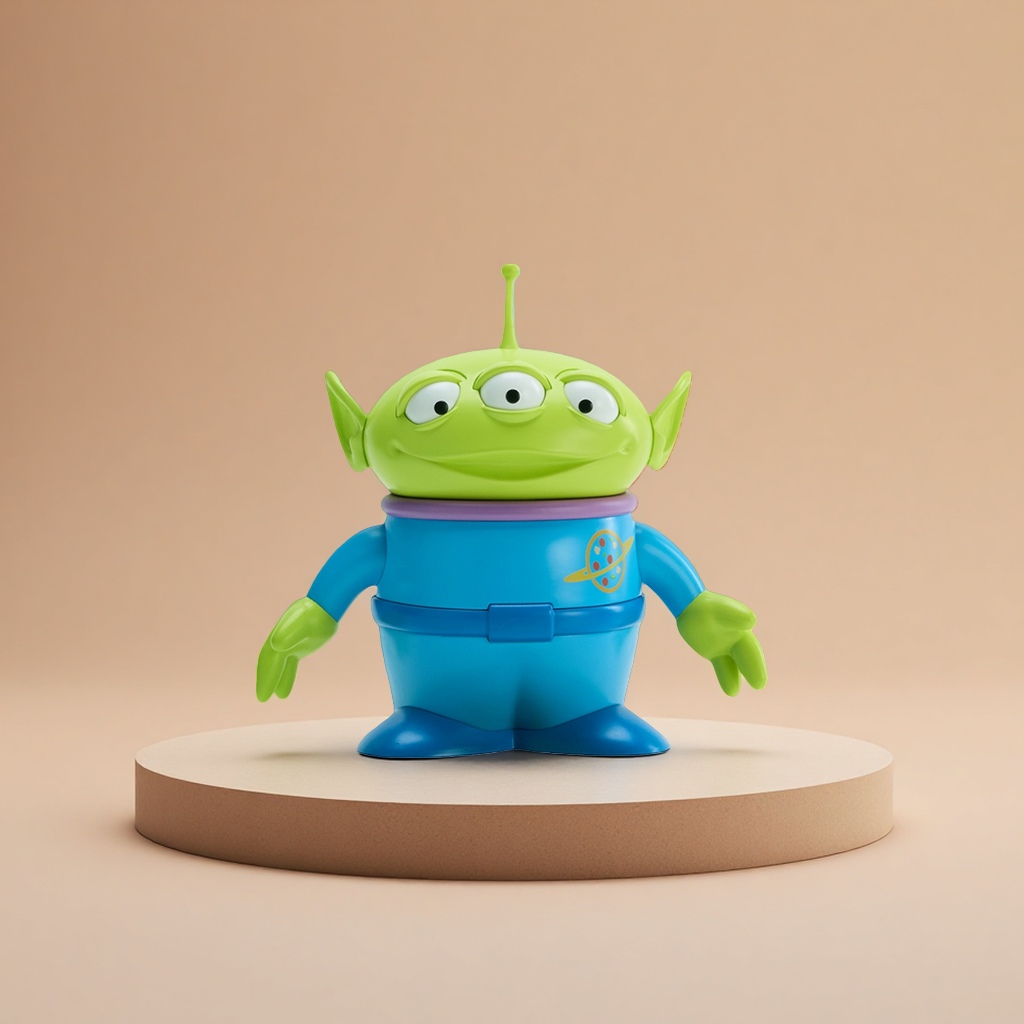 Mini Grand Mobilization Mini Robot Three-Eyed Doll (Without Base) details Picture