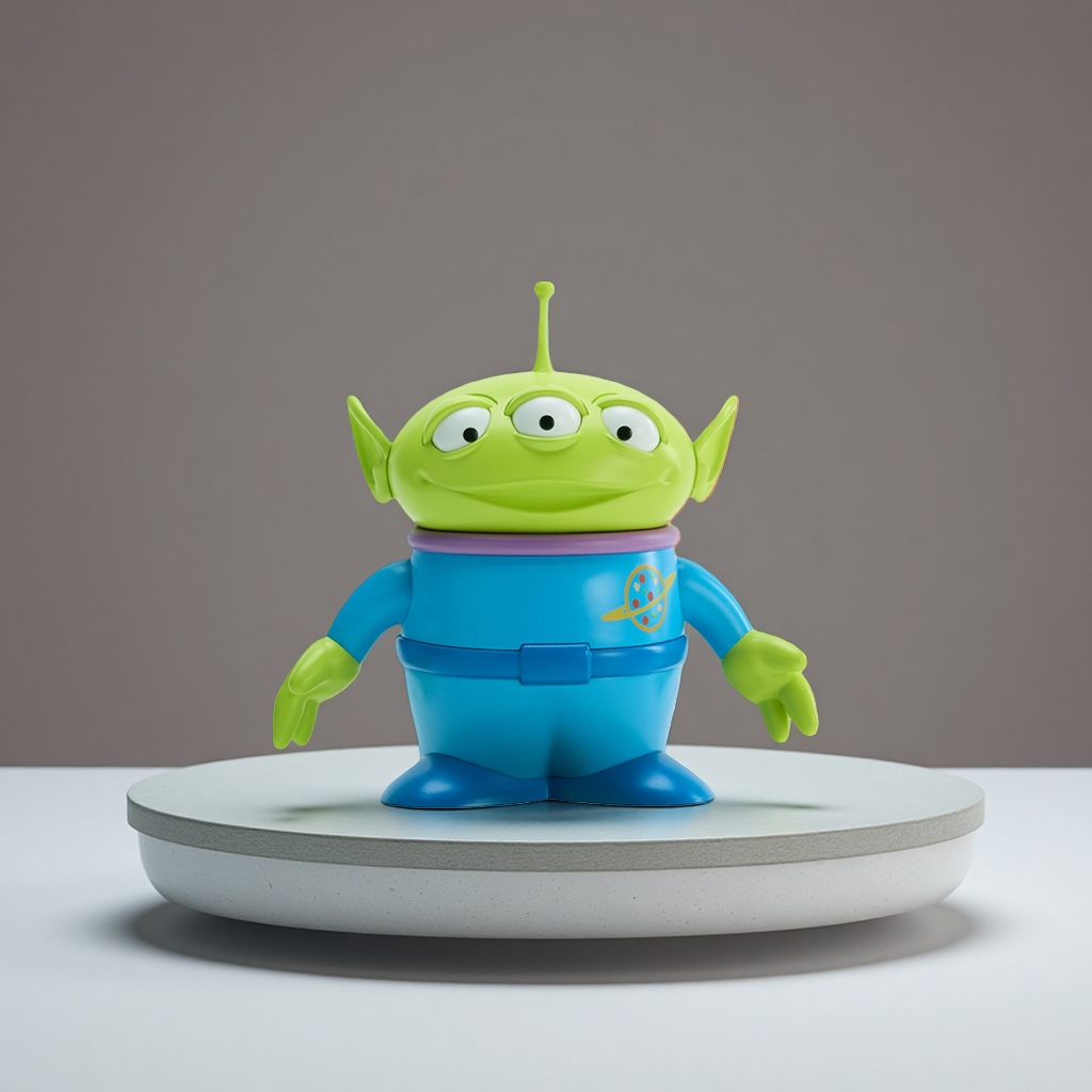 Mini Grand Mobilization Mini Robot Three-Eyed Doll (Without Base)