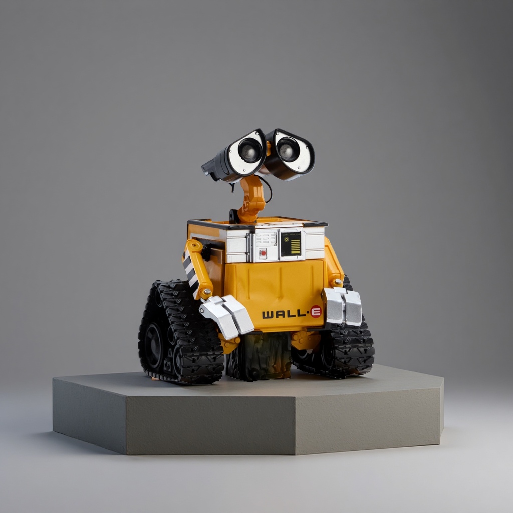 WALL·E Smart Robot Movable Joint Creative Decorative Item for Children's Educational Gift (without base) details Picture