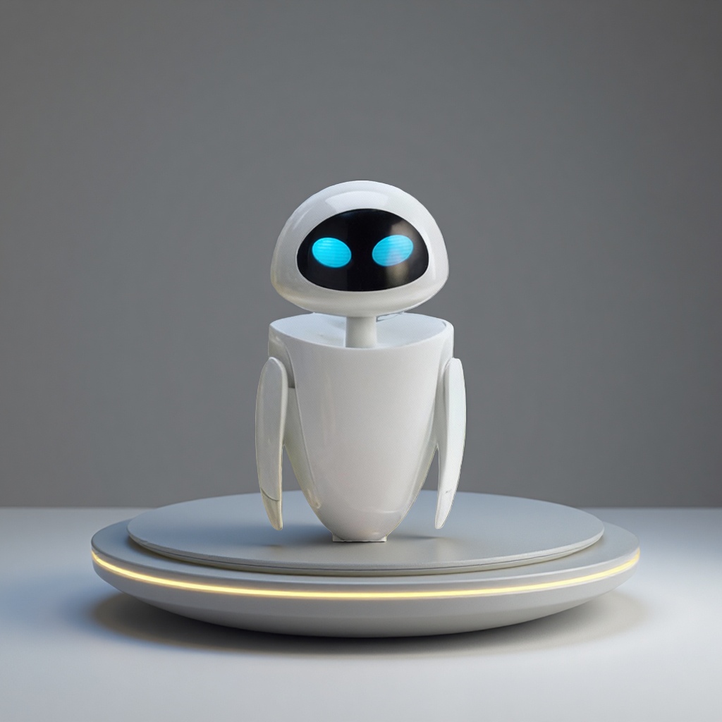 Lesen Mini Robot Eva Doll Movable Intelligent Interactive Toy (Without base)