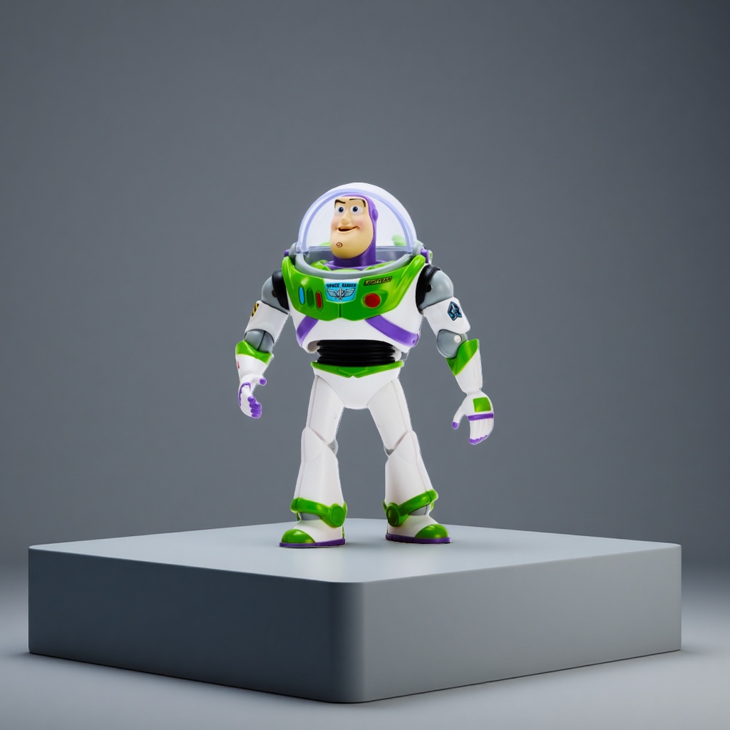 Lesen Buzz Lightyear-shaped intelligent robot Mini Robot (without base) Specification image