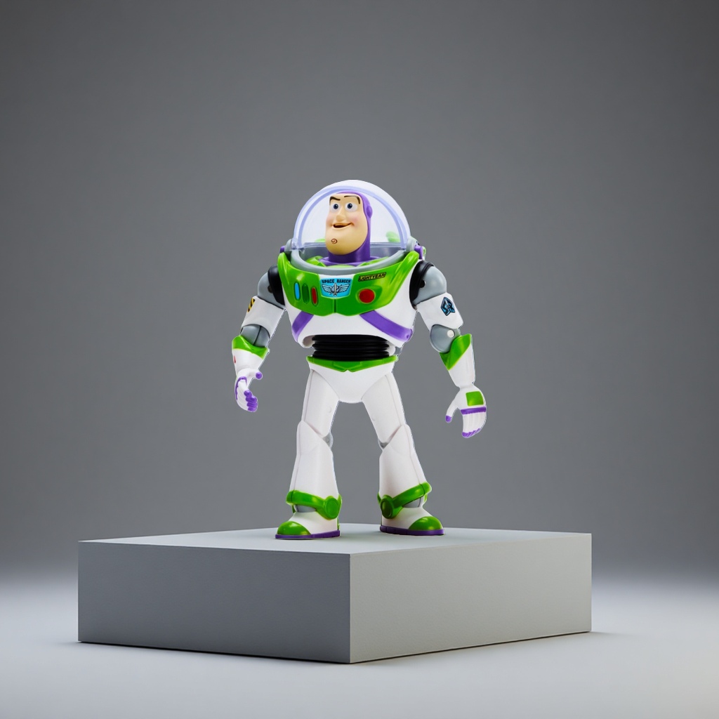 Lawson Buzz Lightyear Mini Robot Set (with Base) details Picture