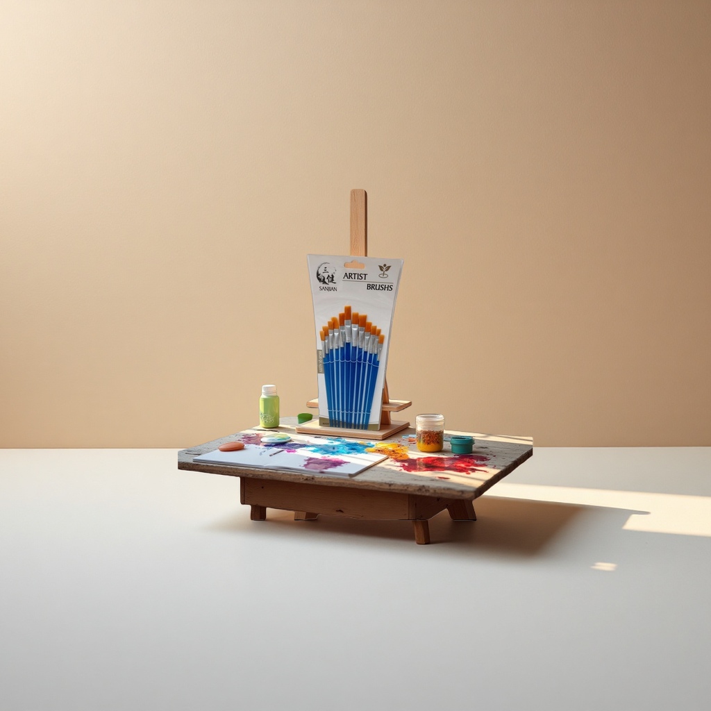 Painting tools, brush set, watercolor, acrylic and oil painting universal beginner's set Application Scenario