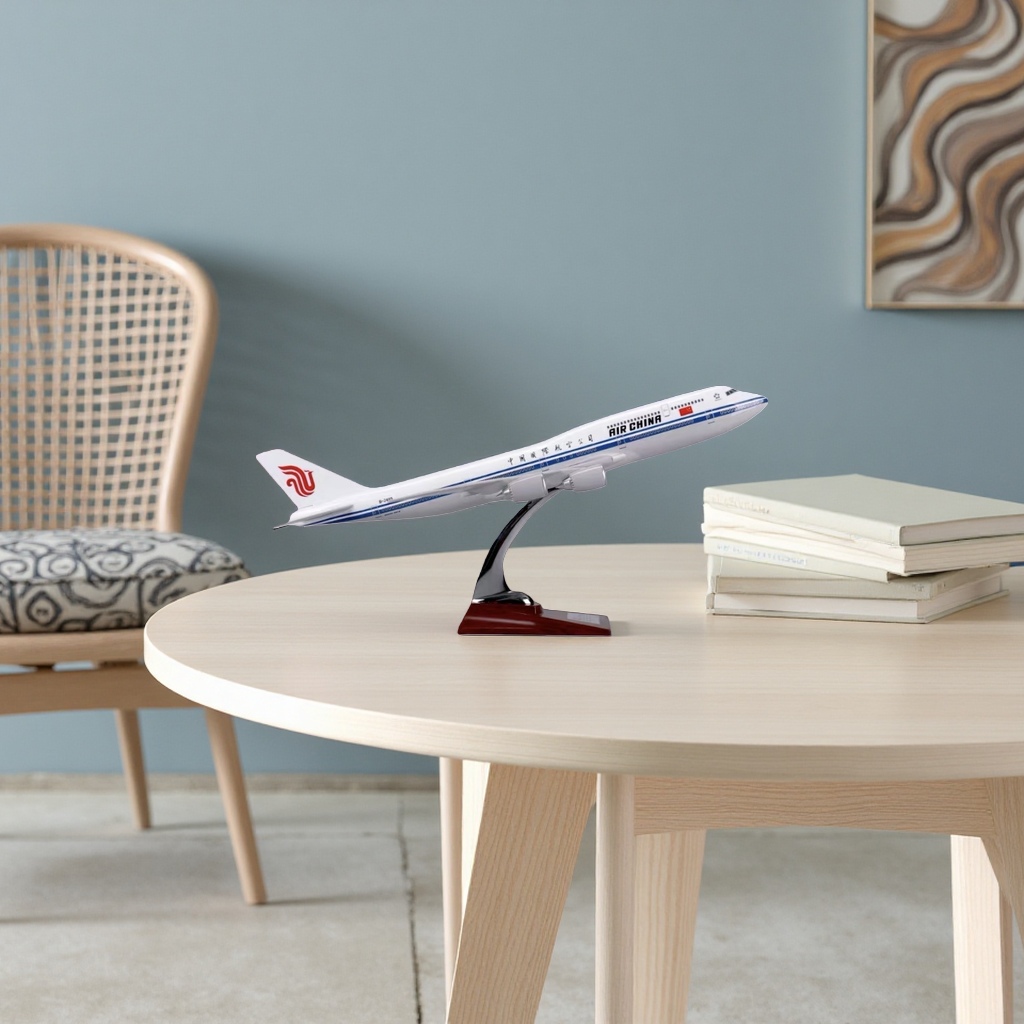 飞机模型45CM AIR CHINA 成人解压收藏 模型摆件