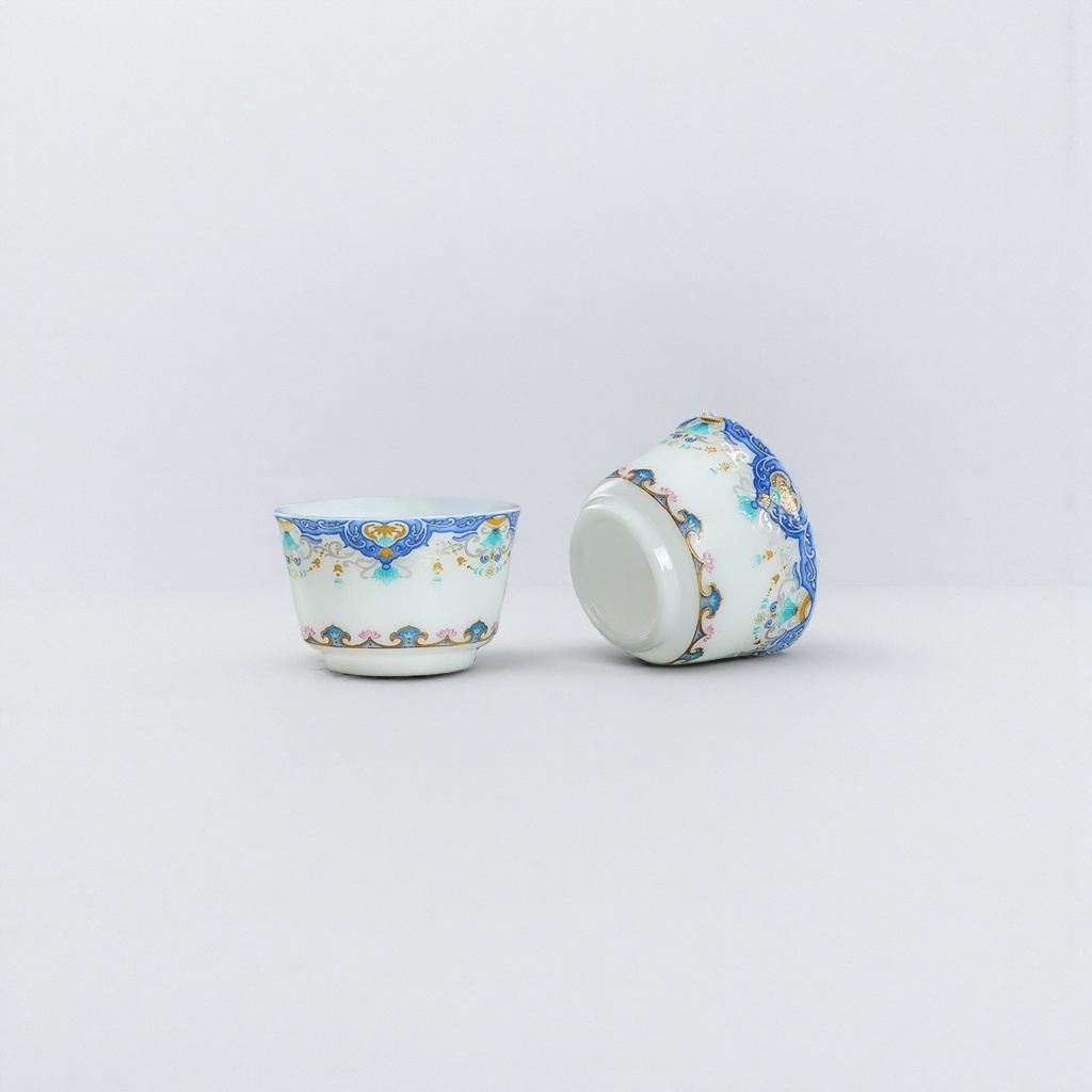 The Quick Customer Ceramic tea set includes tasting cups, leather travel bags and portable tea sets Specification image
