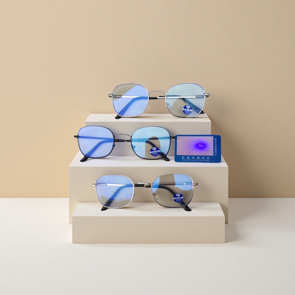 Gafas anti-luz azul profesional protección de los ojos computadora teléfono móvil conveniente ligero y cómodo Specification image