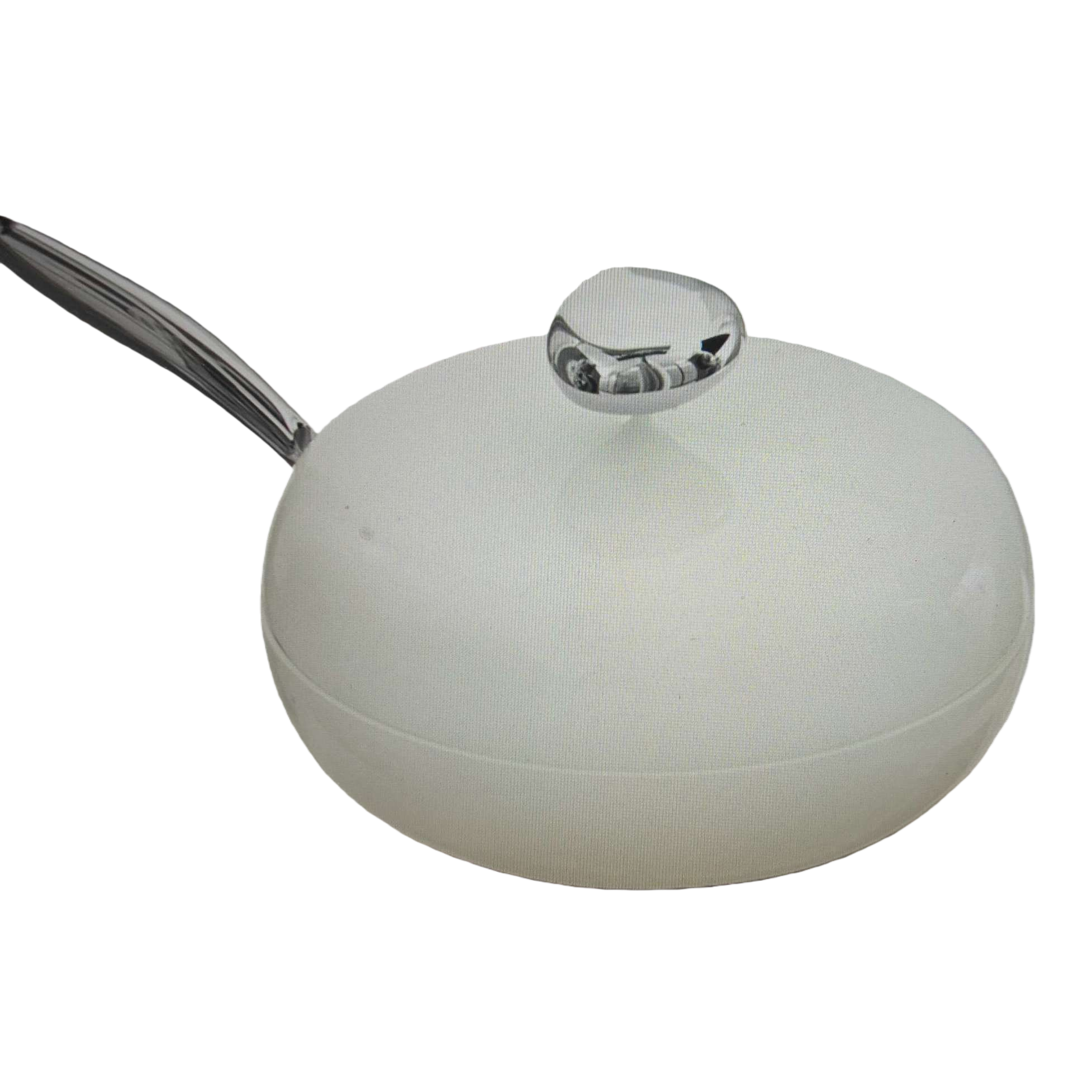 White cookware set with lid, non-stick pan, household wok and stew pot, multi-functional Item Picture