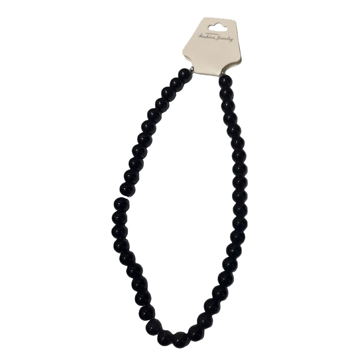 Черное ожерелье с бусинками Item Picture