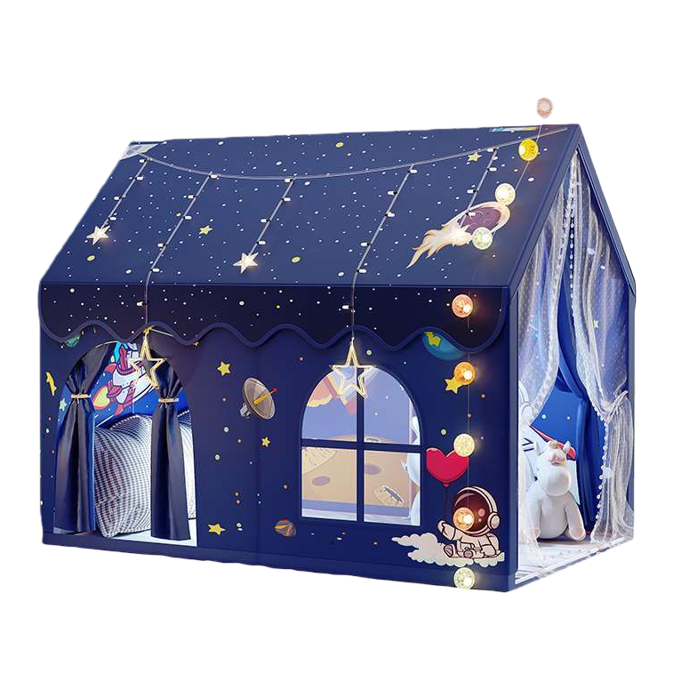 Children's tent, foldable and portable, baby play house, anti-tipping, safe, environmentally friendly and odorless Item Picture