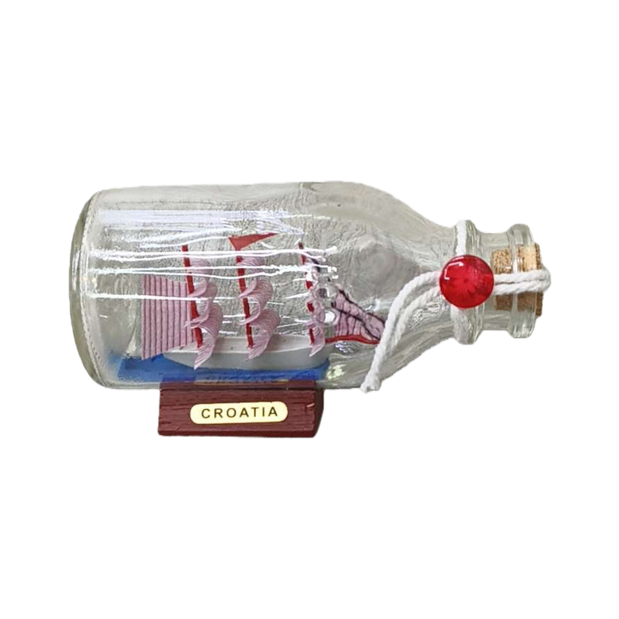 Handcrafted ship models in bottles, glass covers, decorative ornaments, home and office decor Item Picture