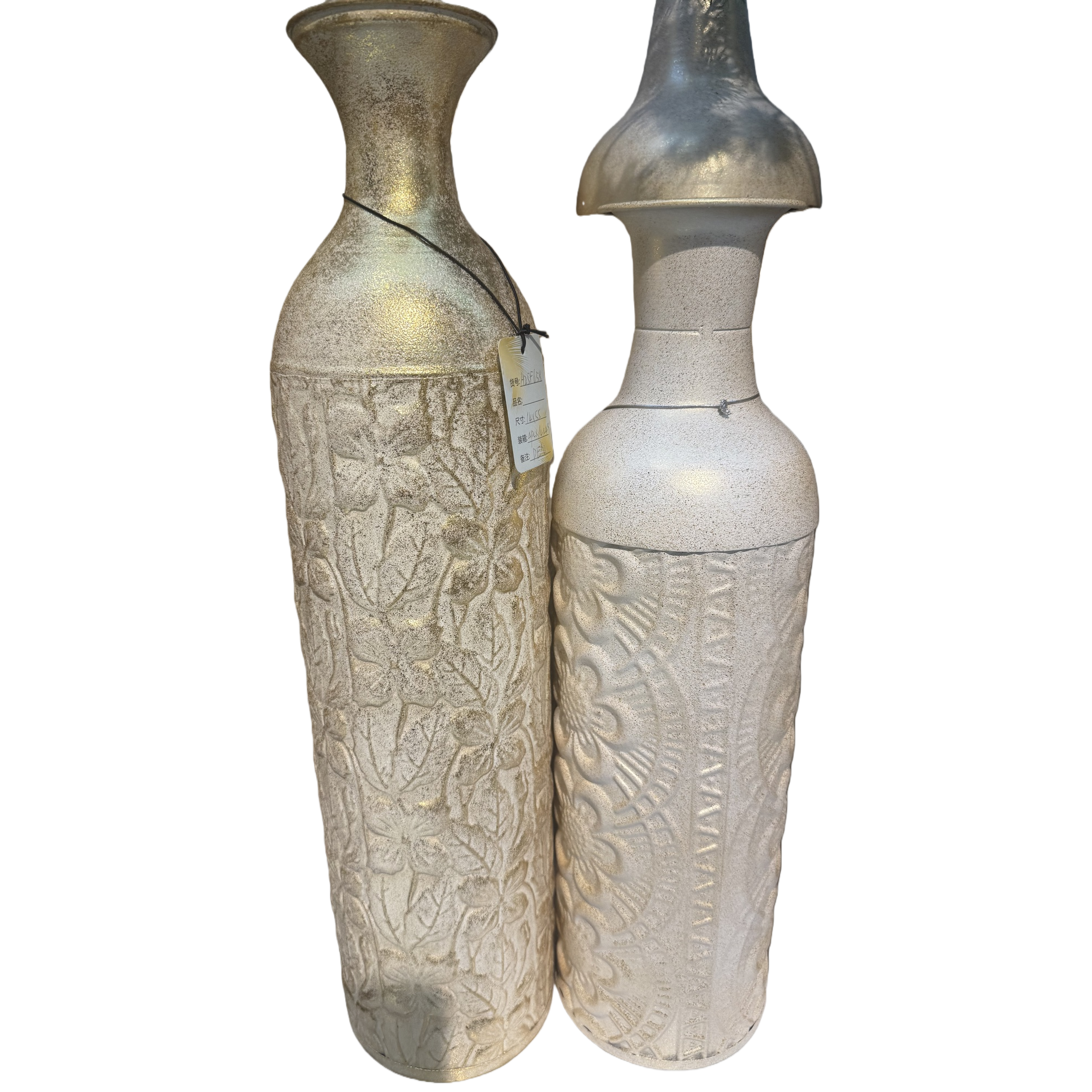 The decorative vase is a simple and modern living room decoration with a ceramic main body Item Picture
