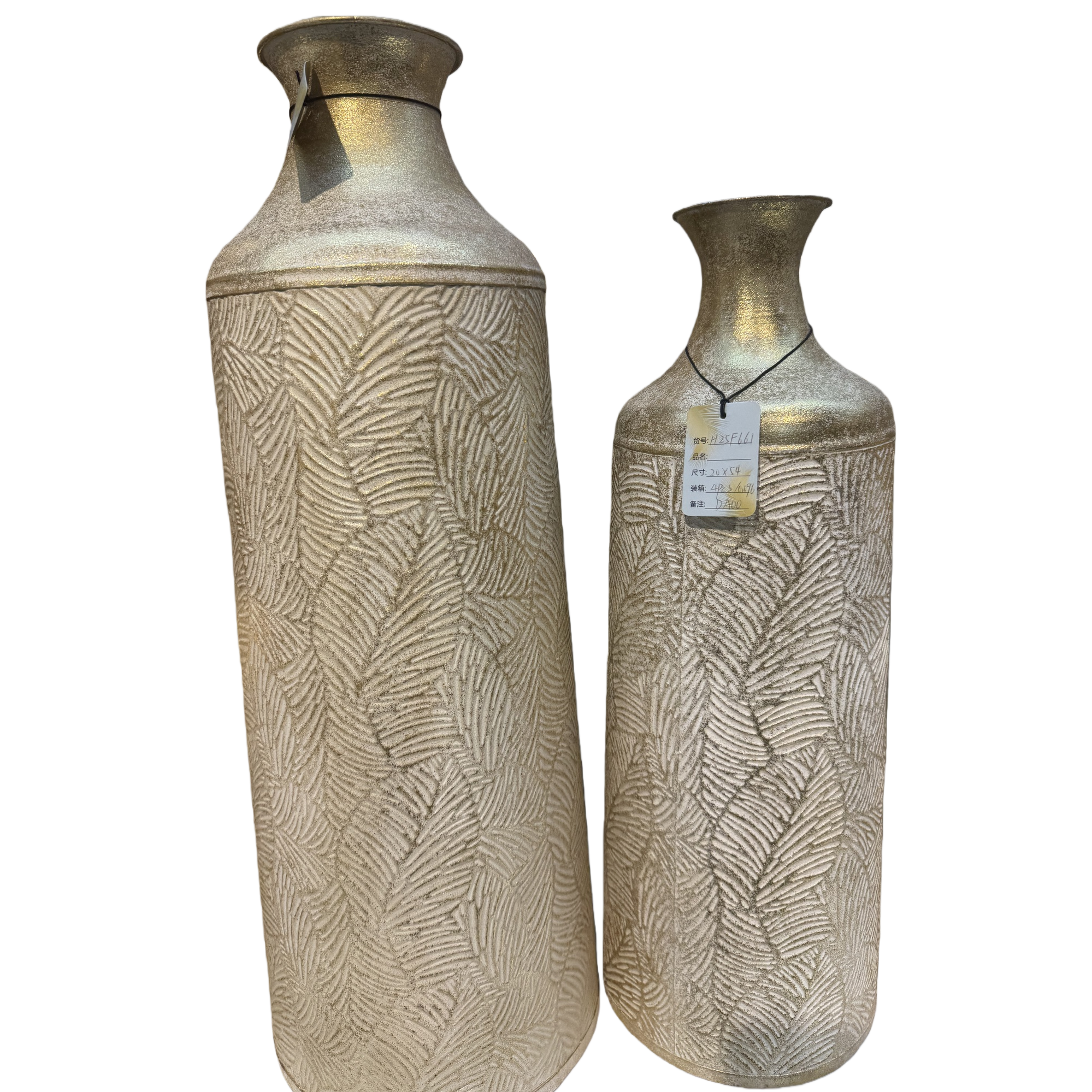 Decorative metal vases, living room ornaments, Nordic style, simple and modern home flower arrangements Item Picture