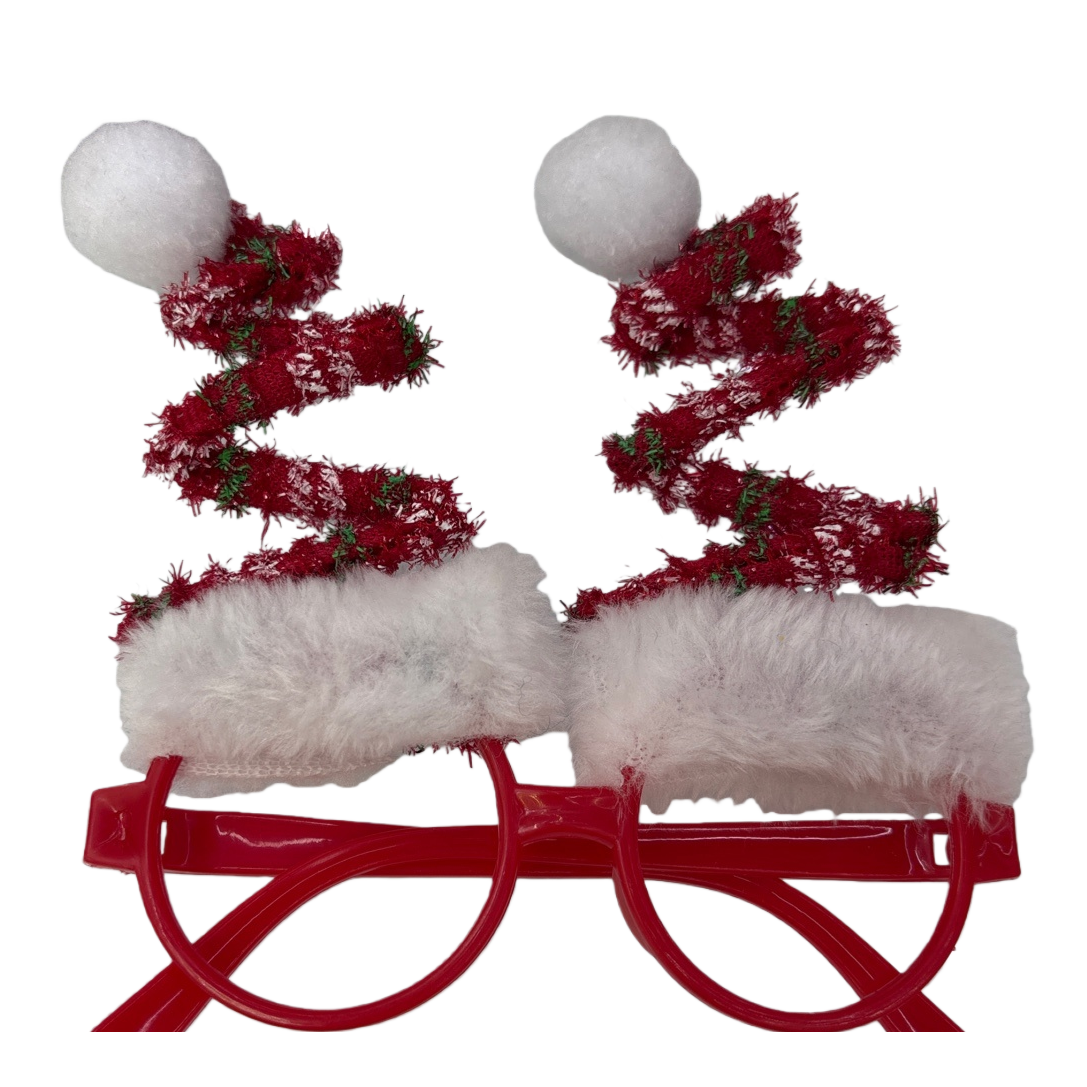 Christmas-themed decorative glasses, fashionable festival party glasses Item Picture