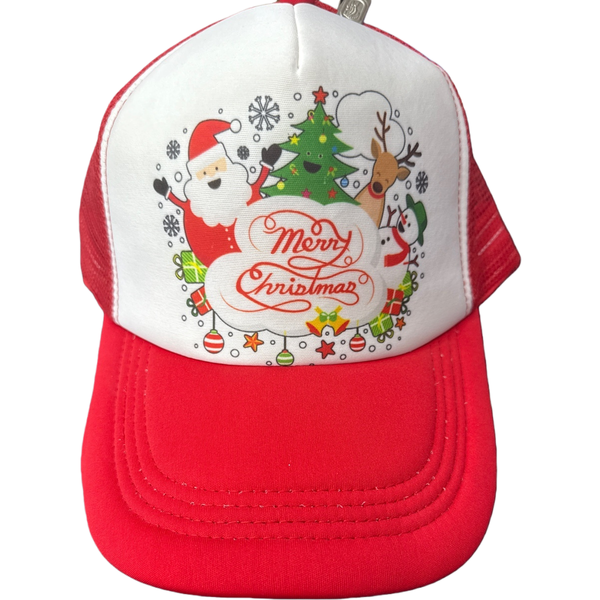 Christmas-themed woolen hat, warm knitted top hat, and festive party decorative hat Item Picture