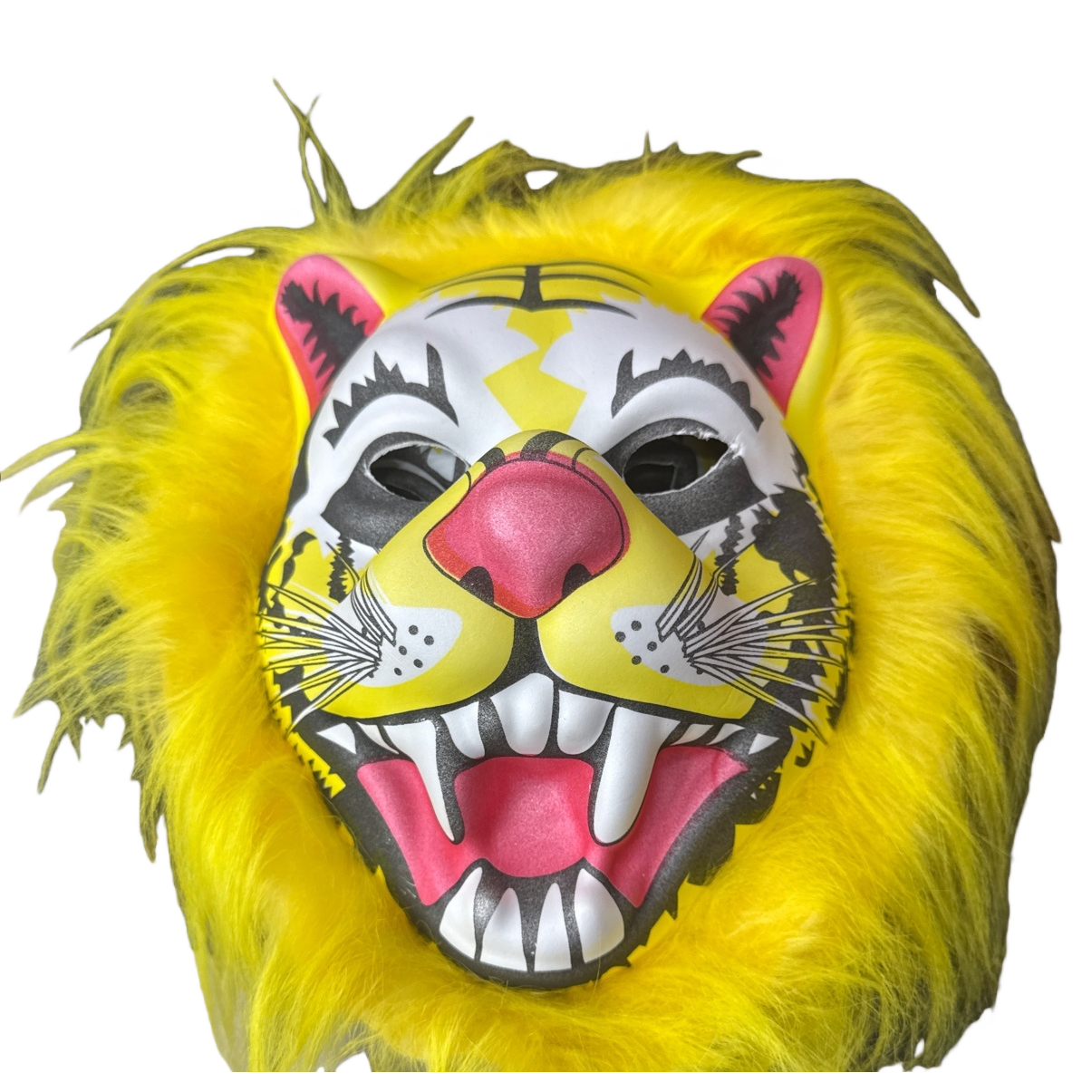 Colorful tiger-head masks, festival party cosplay props, suitable for both children and adults Item Picture