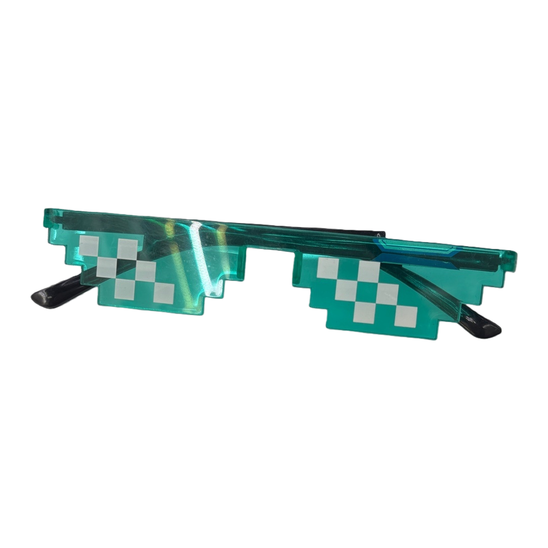 Pixel style gafas de sol vintage trendy cool gafas de sol unisex Item Picture